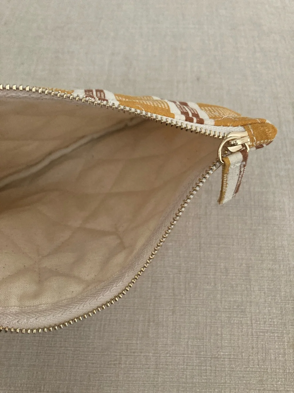 New Sezane Quilted Pouch